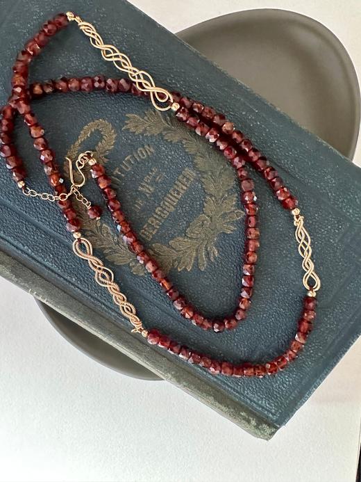 SpoiledBrat Jewelry编织麻花系列 | 钙铝石榴石Y型链 长链 毛衣链 商品图3