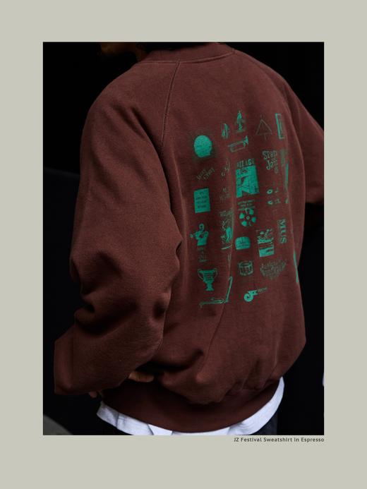 【卫衣爵士插画款咖啡色】U.Sage x JZ Festival联名限定 商品图0