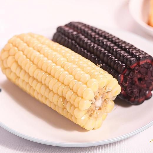 山西谷苞苞甜糯玉米年轻乐享装 (黑白)220g-300g*8根 商品图1