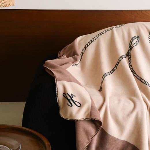 【换季出清】自然醒老钱风爱马仕风双面绒毛毯国王小马系列MT 商品图14