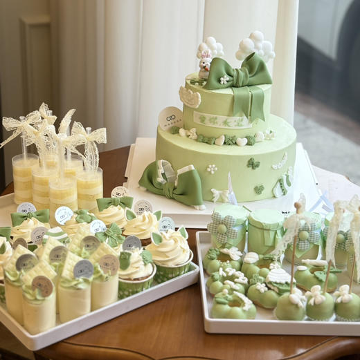 森系小兔甜品台 商品图8