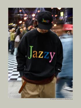 【卫衣Jazzy Crazy水洗黑】U.Sage x JZ Festival联名限定款