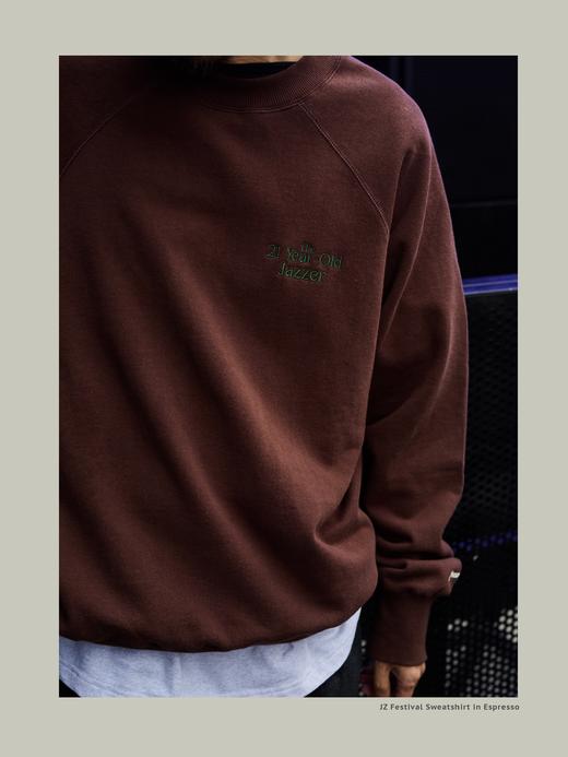 【卫衣爵士插画款咖啡色】U.Sage x JZ Festival联名限定 商品图5