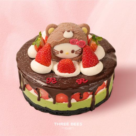 萌萌Kitty·草莓生巧蛋糕 商品图0