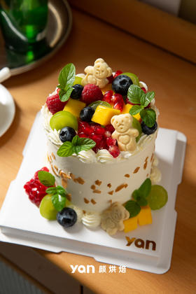 缤纷鲜果蛋糕