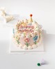 复古花花 少女心动蛋糕（百分百进口动物奶油） 商品缩略图0