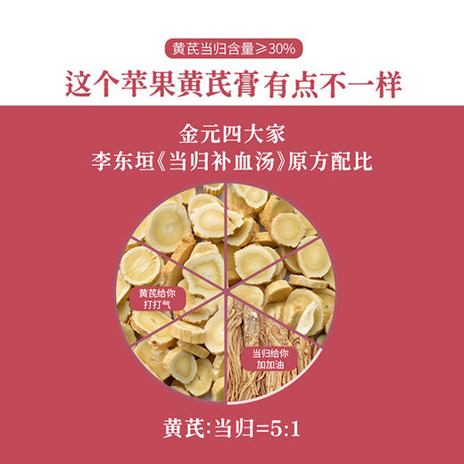 正安优选·苹果黄芪膏 道地甄选 浓缩精华 商品图1