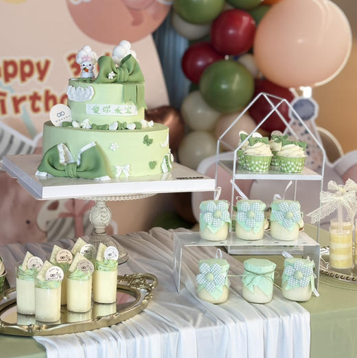 森系小兔甜品台 商品图2