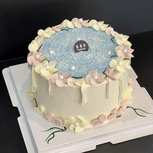 蛋糕定制—粉色柔语 商品图1