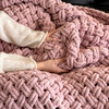 【换季出清】自然醒ins粗针半边绒手工沙发毯床尾毯家居毛毯MT 商品缩略图2