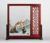 湘绣-挖机山水摆件 商品缩略图0