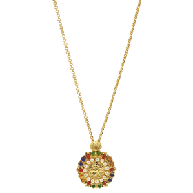 订购5个月到｜Gripoix Paris-Byzantine-拜占庭 图章 项链［法国设计师］