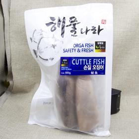 爱奥家去脏鱿鱼500g올가푸드 손질오징어