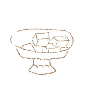 现做手工黑糖粉粿/5个