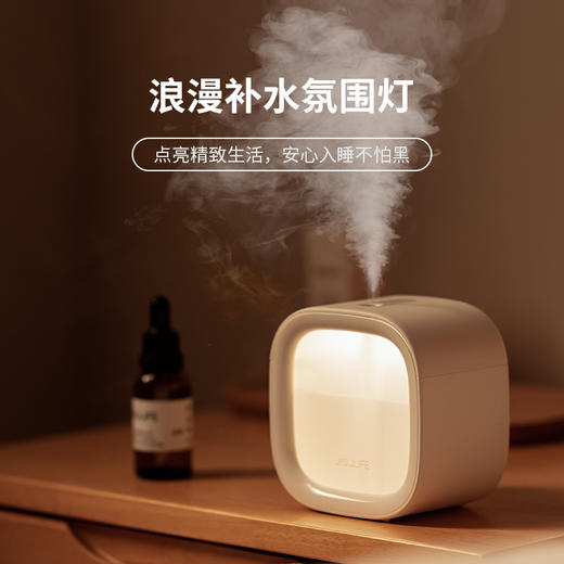几素 迷你仓加湿器 HU18（1800mAh）小型办公室家用轻音  大雾量加湿  净润空气  48小时发货 商品图2