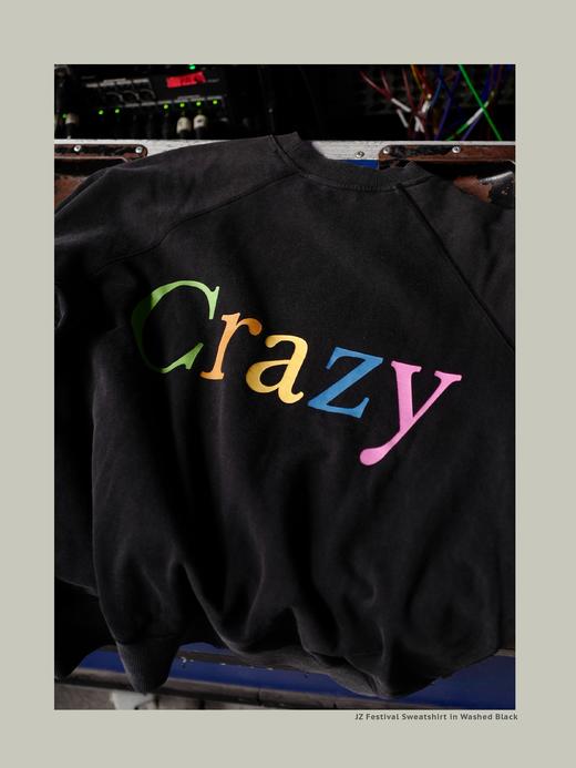 【卫衣Jazzy Crazy水洗黑】U.Sage x JZ Festival联名限定款 商品图2