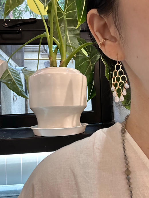 SpoiledBrat Jewelry Chandelier系列 | 月光石吊灯耳环 商品图9