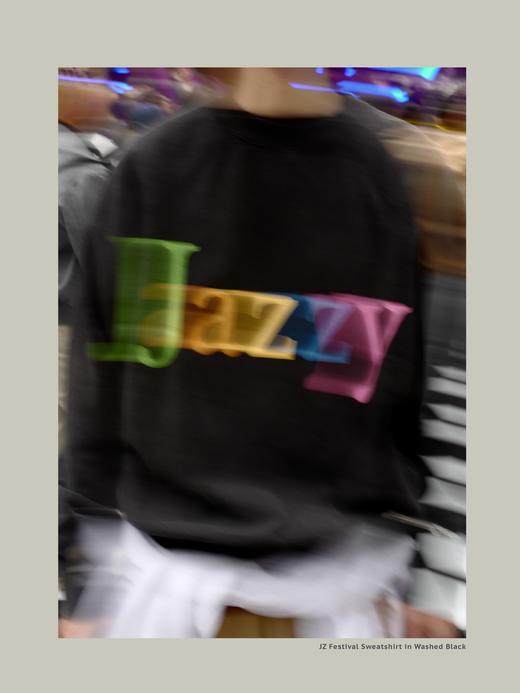 【卫衣Jazzy Crazy水洗黑】U.Sage x JZ Festival联名限定款 商品图3