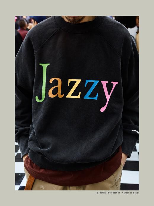 【卫衣Jazzy Crazy水洗黑】U.Sage x JZ Festival联名限定款 商品图5