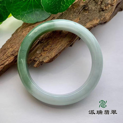 派瑞翡翠 翡翠手镯 糯种 油青 商品图2