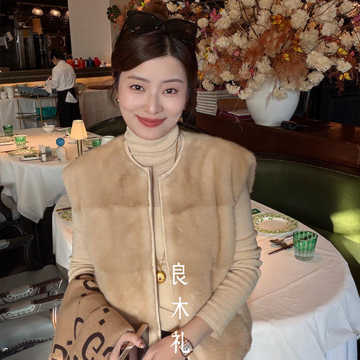 【预售7天】良木礼水貂毛皮衣（D25102566） 商品图3