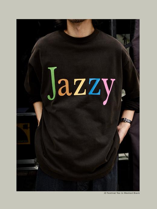 【T恤Jazzy Crazy水洗黑】U.Sage x JZ Festival联名限定 商品图5