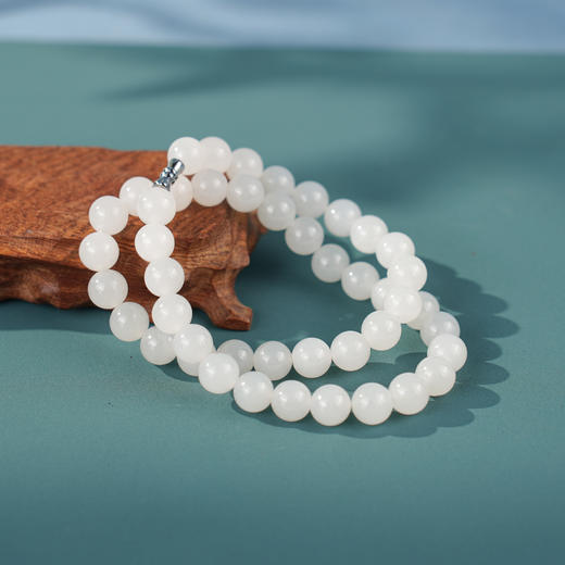 「一口价」【福苏】羊脂白玉项链 商品图5