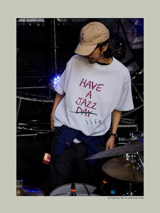 【T恤Have a Jazz Life燕麦灰】U.Sage x JZ Festival联名限定 商品图3