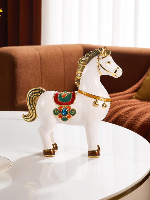 E-NSM-H0585 诺诗曼 马上有钱花 珐琅彩摆件 商品图6