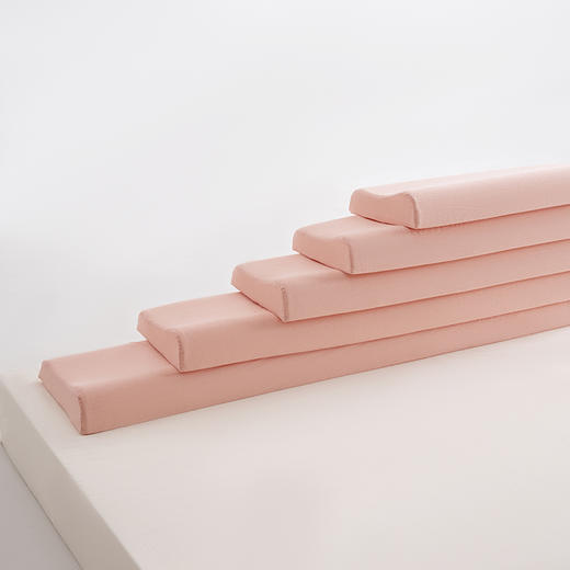 自然醒全棉记忆棉曲线双人长枕纯棉水洗棉记忆棉双人枕头波浪曲线双人长枕芯XK 商品图12