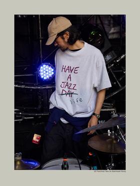 【T恤Have a Jazz Life燕麦灰】U.Sage x JZ Festival联名限定