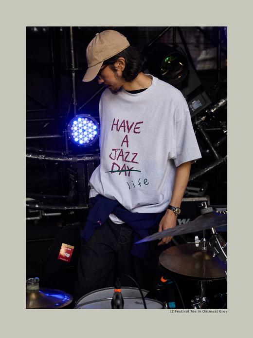 【T恤Have a Jazz Life燕麦灰】U.Sage x JZ Festival联名限定 商品图0