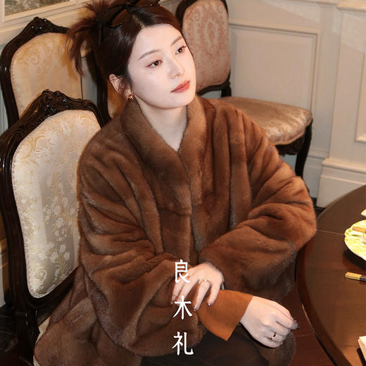 【预售7天】良木礼水貂外套（D251102763F） 商品图3