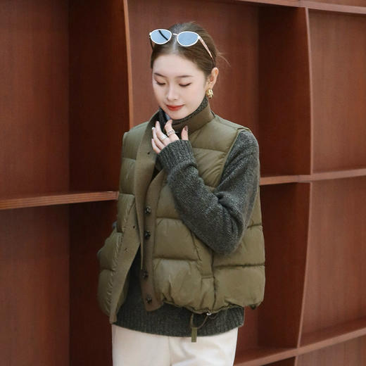 【特价不退换】【预售7天】良木礼羽绒马甲（D251102208F） 商品图8