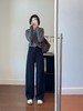 韩版时尚通勤百搭洋气宽松加绒直筒裤 商品缩略图10
