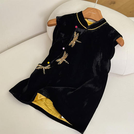 【不退不换】良木礼蜻蜓国风马甲（Q2591216） 商品图0