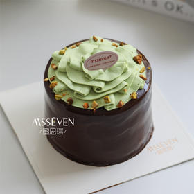 巧克力开心果布蕾