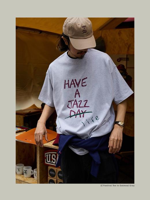 【T恤Have a Jazz Life燕麦灰】U.Sage x JZ Festival联名限定 商品图4