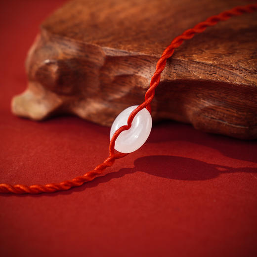 「积分兑换」【岁吉】白玉手链 商品图3