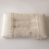 自然醒白云织梦亚麻枕棉麻高低枕芯花边亚麻刺绣枕头XK 商品缩略图14