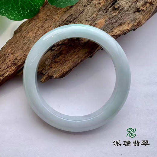 派瑞翡翠 翡翠手镯 糯种 绿色 商品图2