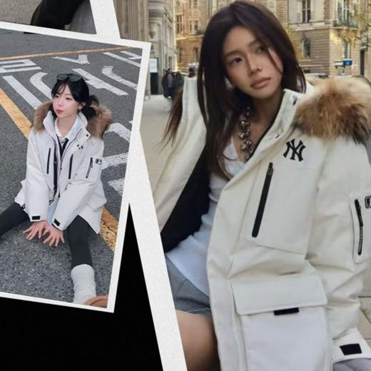 【MLB张凌赫同款】秋冬男女情侣款羽绒服 时尚百搭 抵御严寒 多款多色可选 商品图2