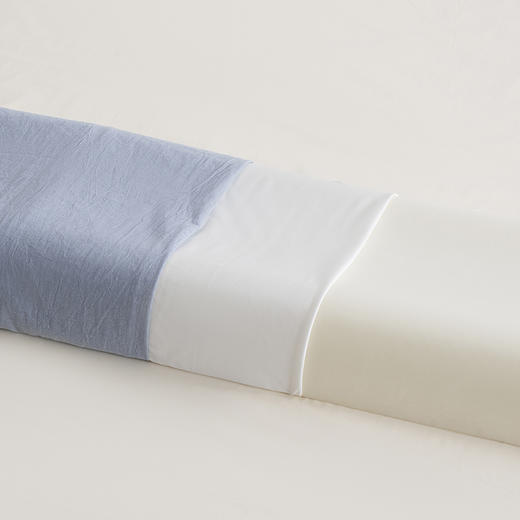 自然醒全棉记忆棉曲线双人长枕纯棉水洗棉记忆棉双人枕头波浪曲线双人长枕芯XK 商品图9