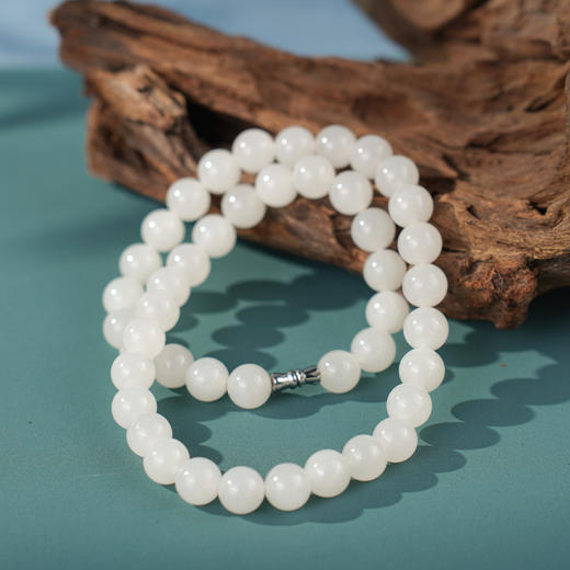 「一口价」【福苏】羊脂白玉项链 商品图2