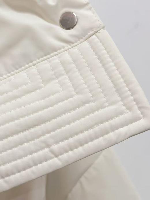 1.26清仓秒杀，不支持退货！ 优质面料【羽绒服】90%白鸭绒50D杜邦抗菌面料品质休闲宽松立领羽绒服-喜出 商品图4