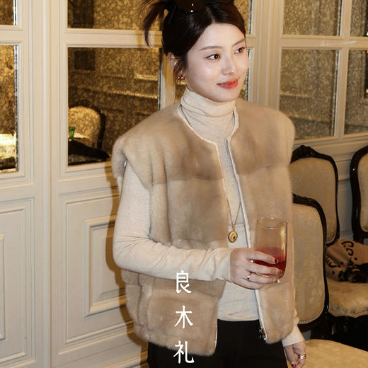 【预售7天】良木礼水貂毛皮衣（D25102566） 商品图9