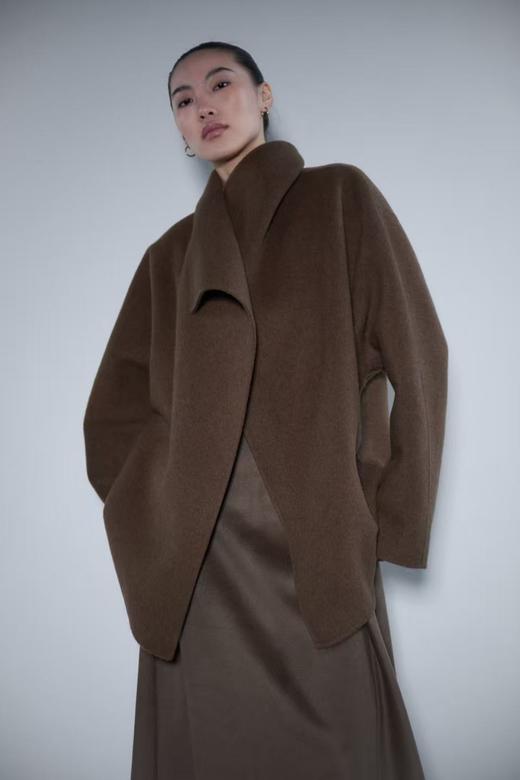 中长双面呢外套 商品图0