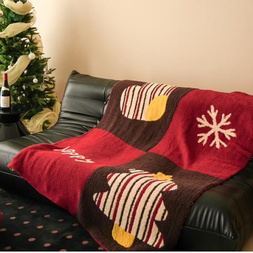 自然醒针织半边绒毯多功能沙发毯床尾毯午睡盖毯办公室披毯车载户外旅行毯MT 商品图14