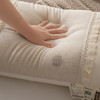自然醒白云织梦亚麻枕棉麻高低枕芯花边亚麻刺绣枕头XK 商品缩略图10
