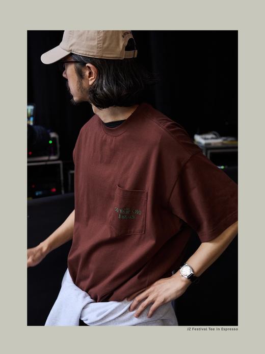 【T恤爵士插画款咖啡色】U.Sage x JZ Festival联名限定 商品图4